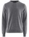 Sutton Cashmere Crew Neck Grey Melange