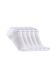 Active Shaftless Sock 5-Pack White