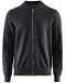 Brockton Cotton Full Zip Dark Grey BLC