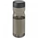 H2O Active® Eco Base 650 ml screw cap water bottle Charcoal
