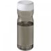 H2O Active® Eco Base 650 ml screw cap water bottle Charcoal