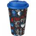Brite-Americano® 350 ml tumbler with spill-proof lid White