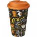 Brite-Americano® 350 ml tumbler with spill-proof lid White