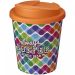Brite-Americano® Espresso 250 ml tumbler with spill-proof lid White