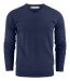 Ashland V
Knitted Sweater Men blue melange