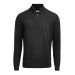 Ashland Halfzip 
Knitted Sweater Unisex black