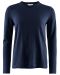 W's Wilton Merino Crew Neck Navy BLC