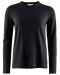 W's Wilton Merino Crew Neck Black BLC