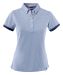 Larkford
Polo Pique Women light blue melange
