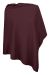 Poncho Women One Size wine