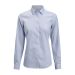 YB55 Jacquard Shirt Contemporary Fit Women blue