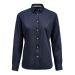 Yellow Bow 56 Shirt Contemporary Fit Woman Navy / white