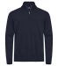 Oakville Half Zip Sweater Men Dark Navy