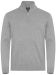 Oakville Half Zip Sweater Men Grey Melange