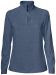 Coos Bay Half Zip Women Slate Blue Melange