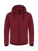 Pemberton Hood Full Zip Men Biking Red