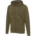 Arora men's full zip hoodie Forest Green2
