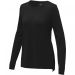 Merrit women's crewneck pullover Solid black