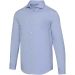 Carnelian poplin men's shirt Light blue