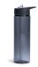 Waterbottle with straw One Size Black