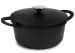 Aluminum pot 2.5 l Black