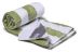 Beachtowel Double Face One Size Green/Grey