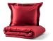 Manchester Satin Wine Red