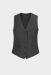 Ladies Waistcoat Edit Dark Grey
