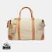 VINGA Bosler RCS recycled canvas duffelbag Beige