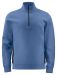 2128 SWEATSHIRT, HALF ZIP Skyblue