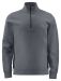 2128 SWEATSHIRT, HALF ZIP Grey