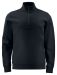 2128 SWEATSHIRT, HALF ZIP Black