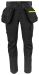 5551 WAISTPANT STRETCH Black