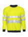 6101 SWEATSHIRT EN ISO 20471 CLASS 3 Yellow/Navy