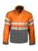 6407 PADDED JACKET EN ISO 20471 CLASS 3 Orange/Grey