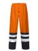6504 RAIN TROUSERS EN ISO 20471 CLASS 2 Orange/Navy