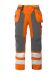 6506 WAISTPANTS EN ISO 20471 CLASS 2 Orange/Grey