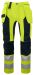 6513 WAISTPANTS EN ISO 20471 CLASS 2/1 Yellow/Black