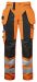 6519 WAISTPANTS WOMEN´S EN ISO 20471 CLASS 2 Orange/Black