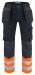 6530 WAISTPANTS EN ISO 20471 CLASS 1 Orange/Black