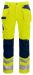 6531 WAISTPANTS EN ISO 20471 CLASS 2 Yellow/Navy