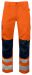 6532 WAISTPANTS EN ISO 20471 CLASS 2 Orange/Black