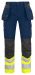 6534 WAISTPANTS EN ISO 20471 CLASS 1 Yellow/Navy