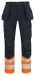 6534 WAISTPANTS EN ISO 20471 CLASS 1 Orange/Black