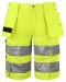 6535 SHORTS EN ISO 20471 Class 2/1 Yellow/Black