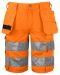 6535 SHORTS EN ISO 20471 Class 2/1 Orange/Black