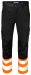 6537 SERVICEPANT STRETCH EN ISO 20471 CLASS 1 Orange/Black