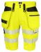 6575 SHORTS STRETCH EN ISO 20471 CLASS 2/1 Yellow/Black
