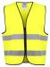 6709 VEST EN ISO 20471 CLASS 2 One Size Yellow/Black