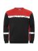 7101 SWEATSHIRT
7101 SWEATSHIRT 9910-VIZ Black/red